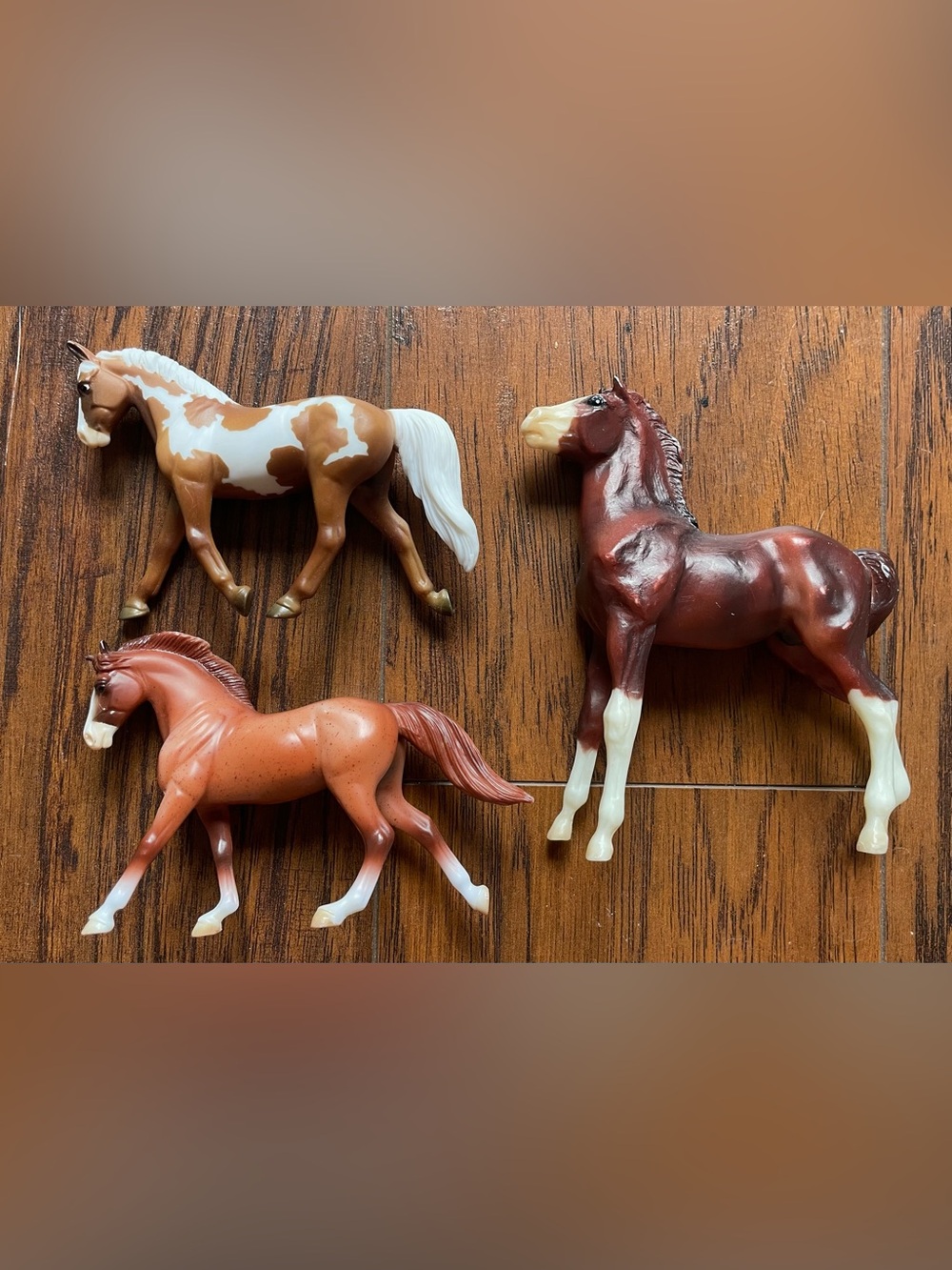 Lot 3 Breyer horses, Stablemates and full Size Foal